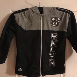 Boy’s hoodies by adidas, size 5/6